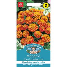 Marigold (French) Honeycomb Seeds